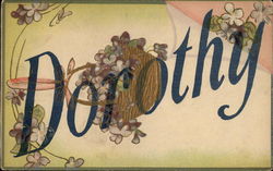 Dorothy Names Postcard Postcard