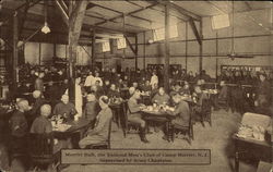 Merritt Hall, Camp Merritt, NJ Postcard