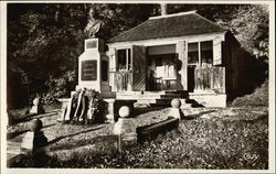 Summerhouse in Which Mozart Wrote "Zauberflote" on the Kapuzinerberg Postcard