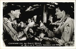 Chingwah Lee and Robert Walker in M-G-M's "Thirty Seconds Over Tokyo" Postcard