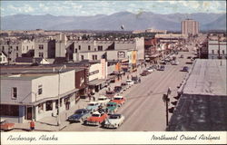 Northwest Orient Airlines Anchorage, AK Postcard Postcard