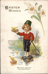 Easter Wishes - A Happy Easter be ever Thine Postcard