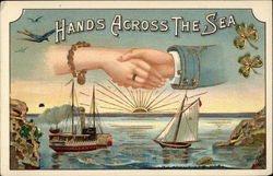 Hands Across the Sea Postcard