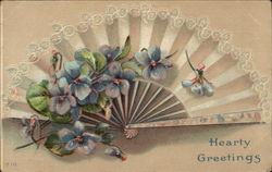 Hearty Greetings Postcard