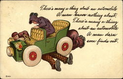 Car Breakdown Postcard