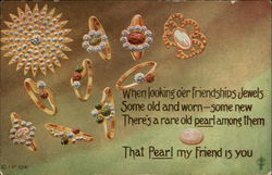 Friendship's Jewels Postcard