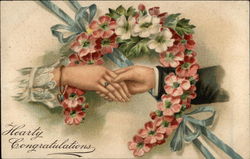 Hearty Congratulations Postcard