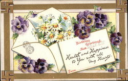 Birthday Greetings Postcard