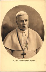 S.S. Pio X (Da Fotografia Alinari) Religious Postcard Postcard