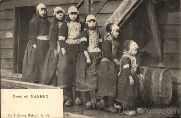 Dutch Children Marken The Netherlands