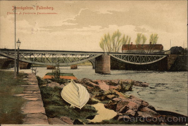 Jernsvagsbron Falkenberg Sweden