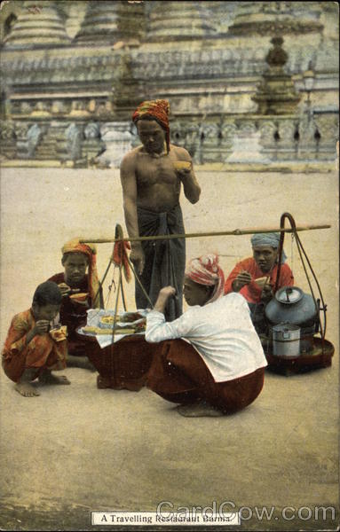 A Travelling Restaurant Burma South Pacific