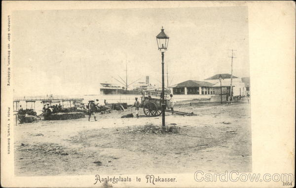 Aanlegplaats le Makassar Indonesia Southeast Asia