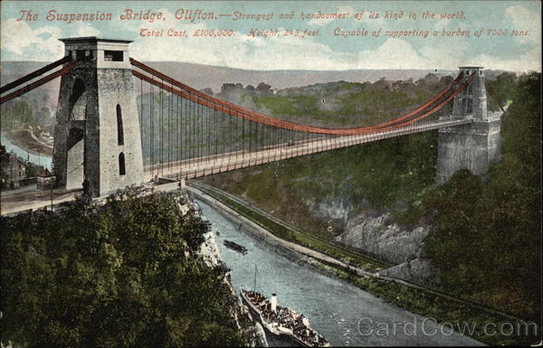The Suspension Bridge, Clifton Bristol United Kingdom