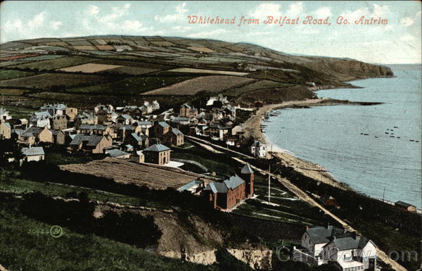 View from Belfast Road Whitehead Northern Ireland