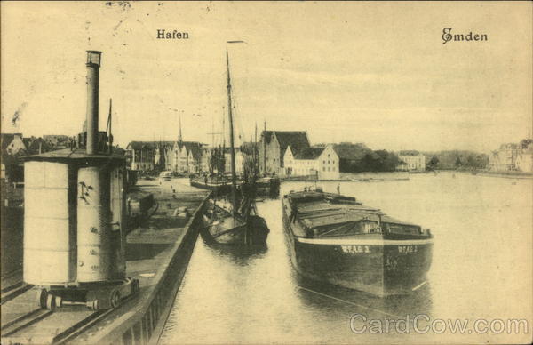 Hafen - Harbor Emden Germany