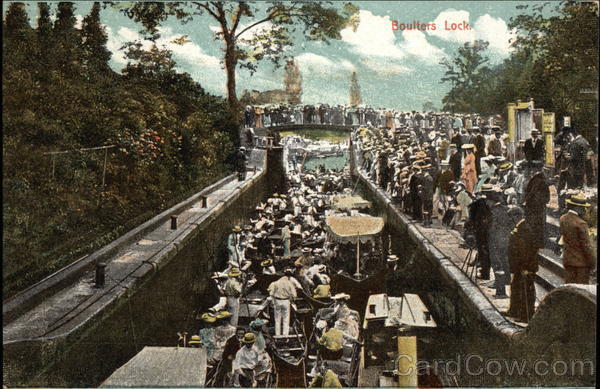 Boulters Lock Maidenhead England Berkshire