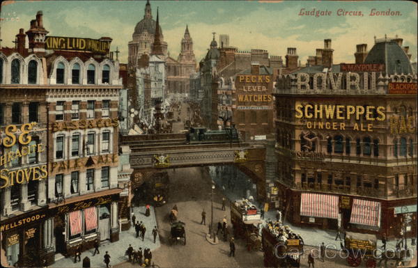 Ludgate Circus London England