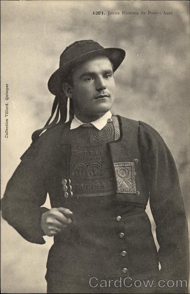 Young Man of Pont l'Arbe France