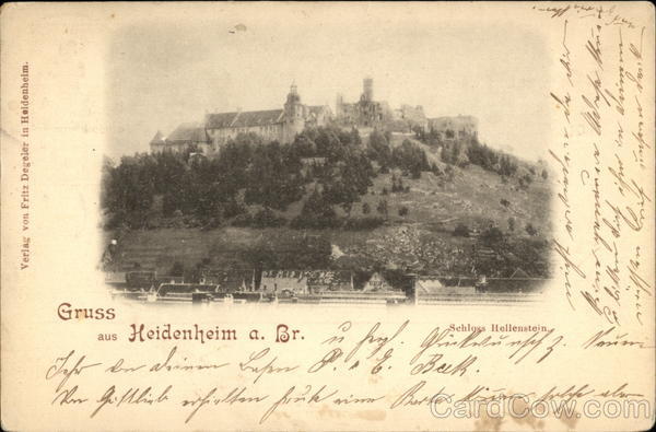 Schloss Hellenstein Heidenheim Germany