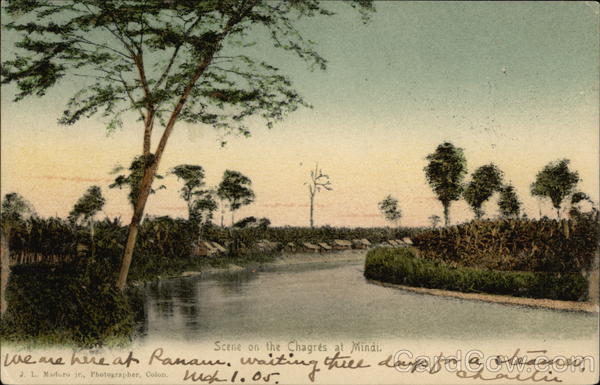 Scene on the Chagres Mindi Panama