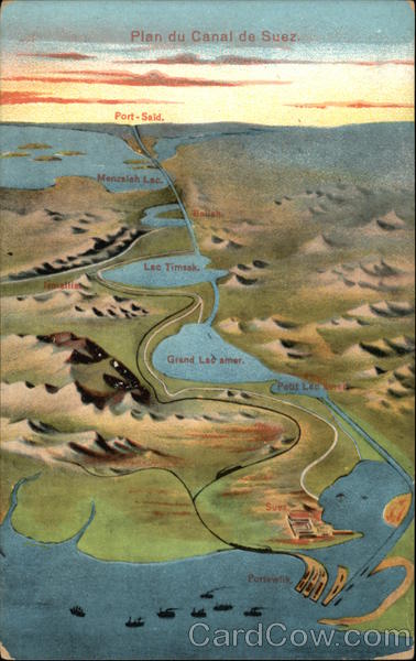 Suez Canal Egypt Africa