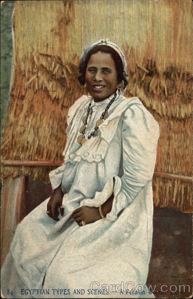 A Fellahin Woman Egypt Africa