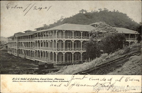 Isthmian Canal Commission Hotel - Canal Zone Culebra Panama