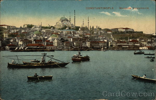 Mosquee Suleymanie Istanbul Turkey Greece, Turkey, Balkan States