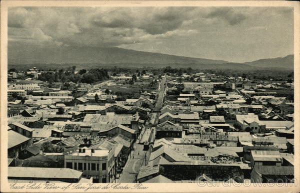 East Side View San Jose Costa Rica Central America