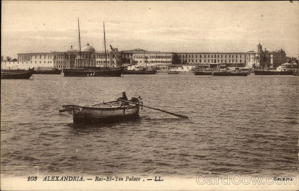 Ras-El-Tin Palace Alexandria Egypt Africa