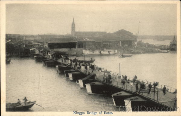 Bridge of Boats Ningbo China