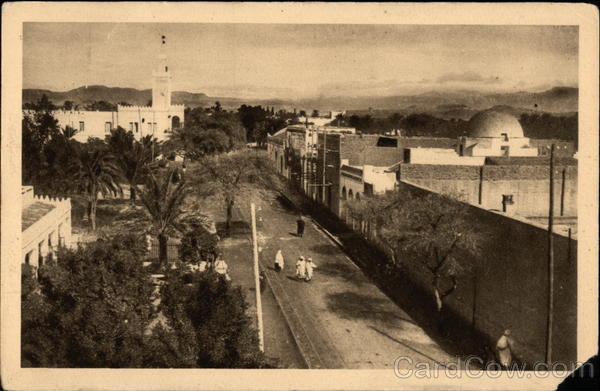 Route de Biskra a Touggourt Algeria Africa