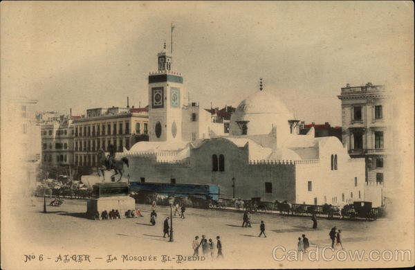 La Mosquee El-Djedid Algiers Algeria Africa
