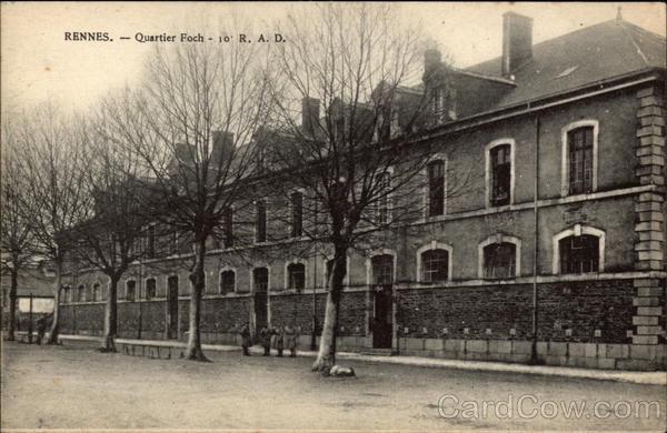 Quartier Foch Rennes France