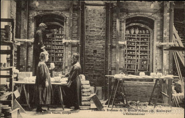 Faiencerie Bretonne de la Grande Maison Quimper France
