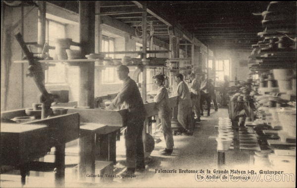 Faiencerie Bretonne de la Grand Maison Quimper France