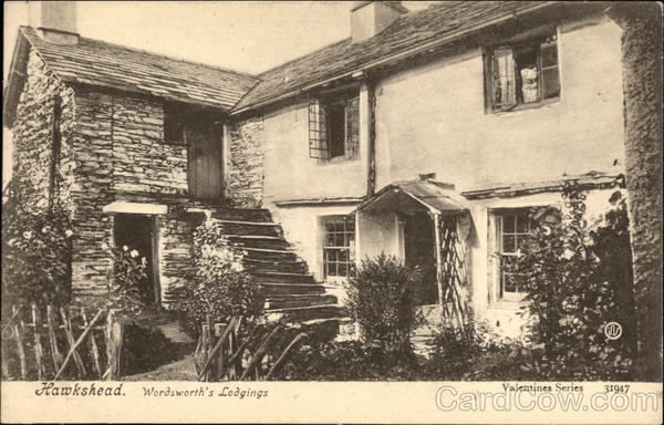 Wordsworth's Lodgings Hawkshead England Cumbria