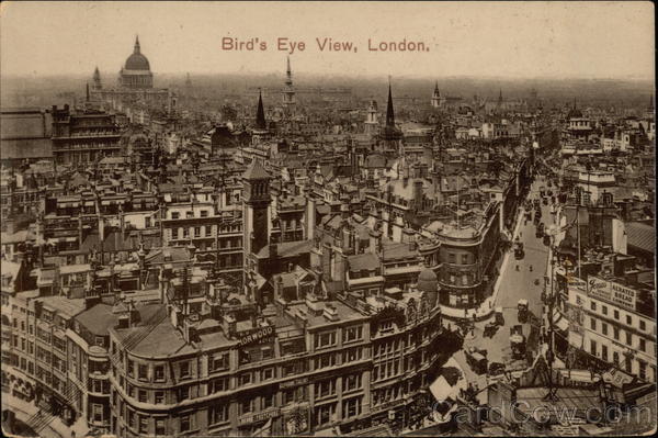 Bird's Eye View London United Kingdom