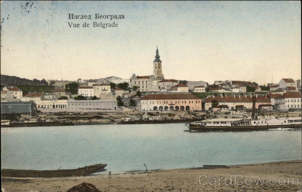 View of the City Belgrade Serbia Eastern Europe