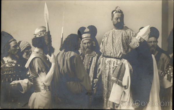 Passion Play 1910 Oberammergau Germany