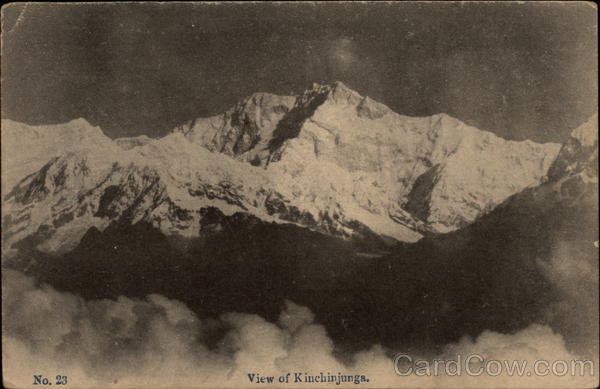 View of Kinchinjunga Nepal