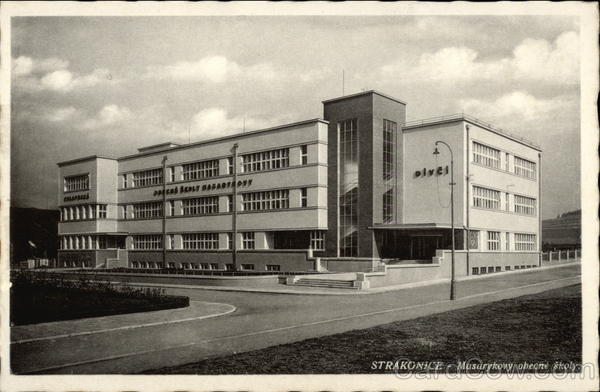 Masarykovy obecne skoly Strakonice Czech Republic Eastern Europe