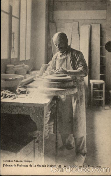 Faiencerie Bretonne de la Grande Maison Quimper France