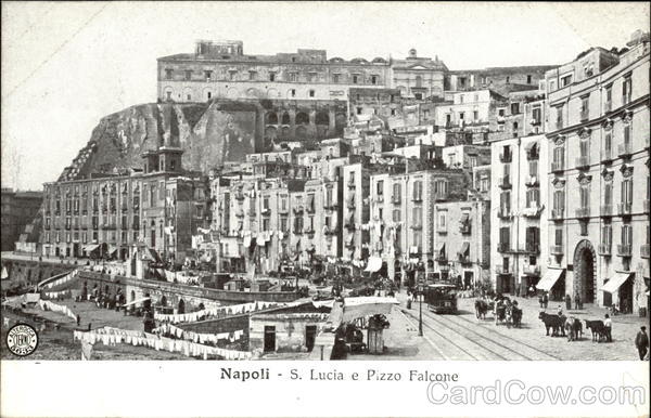 S. Lucia e Pizzo Falcone Naples Italy