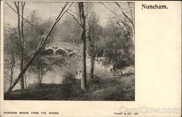 Nuneham Bridge From the Woods Nuneham Courtenay England