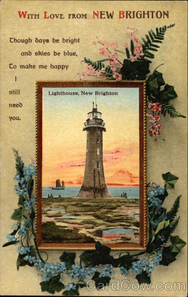 New Brighton Lighthouse England Merseyside