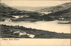 Scenic Sketch, with Fosheim Hotel Valders Postcard