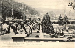 Kunst u. Gartenbau-Ausstellung Düsseldorf 1904 Postcard