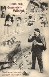 Gruss vom Cannstatter Volksfest Postcard